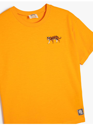 KOTON T-shirt in Orange
