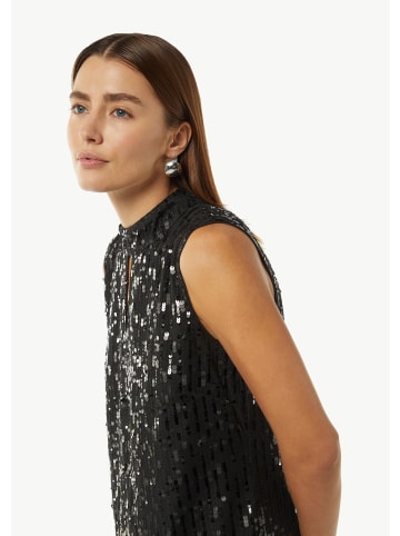 comma Kleid kurz in Schwarz