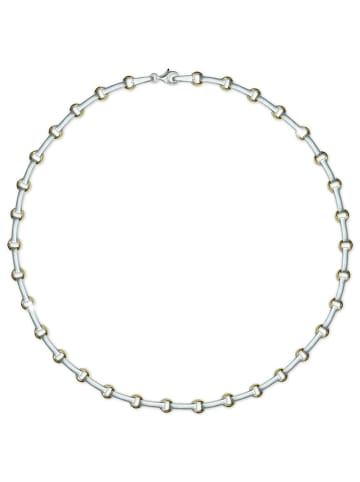 SilberDream Halskette Silber 925 Sterling Silber, vergoldet (Gelbgold 333) ca. 45cm
