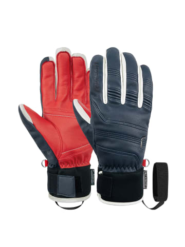 Reusch Fingerhandschuhe Fingerhandschuhe Highland R-TEX® XT höchste Wärmestufe, wasserdicht in 4133 dress blue/white/fire red