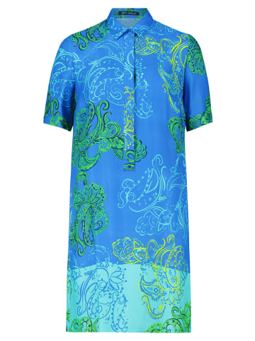 Betty Barclay Hemdblusenkleid mit Knopfleiste in Green/Blue