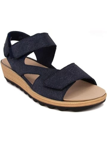 WESTLAND Keilsandalen für Damen in blau
