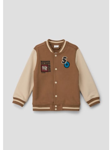 s.Oliver Sweatshirt Jacke in 8480_sandstein