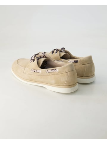 Terry Bootsschuhe in Beige