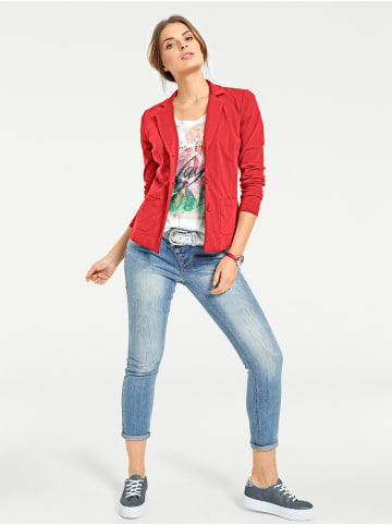 Heine Jerseyblazer in koralle