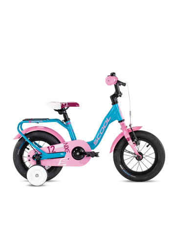 S'COOL Kinderfahrrad - niXe 12 Zoll 1-Gang - Ocean/Pink