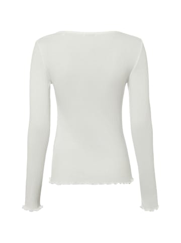 OPUS Langarmshirt Suzzo in ecru