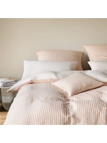 Elegante Bettwäsche Bold in pfirsich