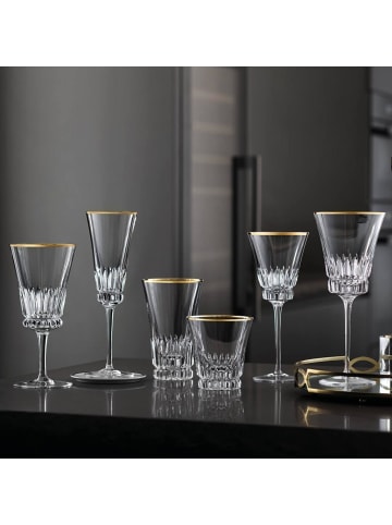 Villeroy & Boch 2er Set Sektgläser Grand Royal Gold 120 ml transparent-gold in transparent-gold