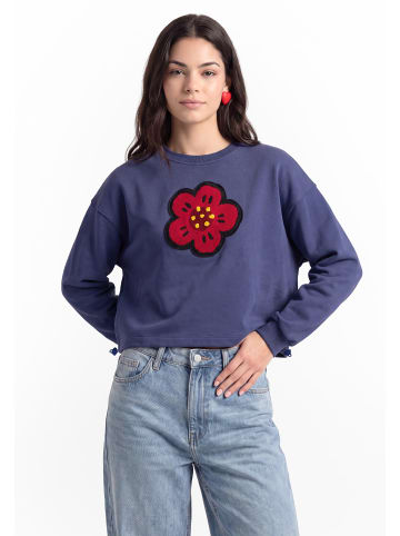myMo Women Sweatshirt in Navy