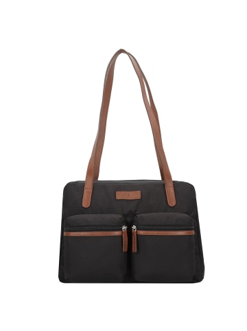 Greenburry Emily Schultertasche 35 cm in schwarz
