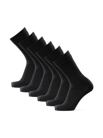 DANISH ENDURANCE Socken Bambus Businesssocken in schwarz