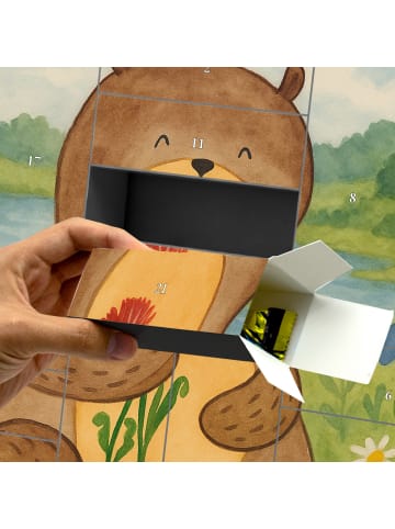 Mr. & Mrs. Panda Adventskalender Zum Befüllen Otter Blumenstrauß... in Weiß