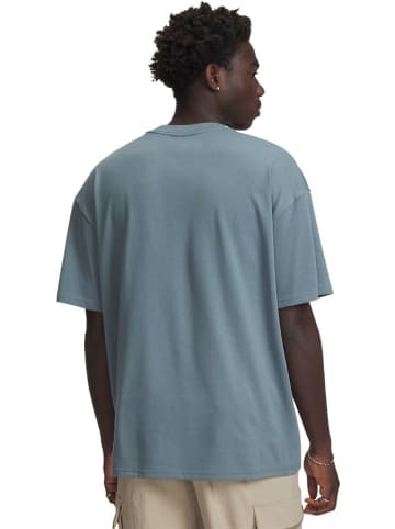 Under Armour Sportshirt "Hw Os Branded T-Shirt" in Blau