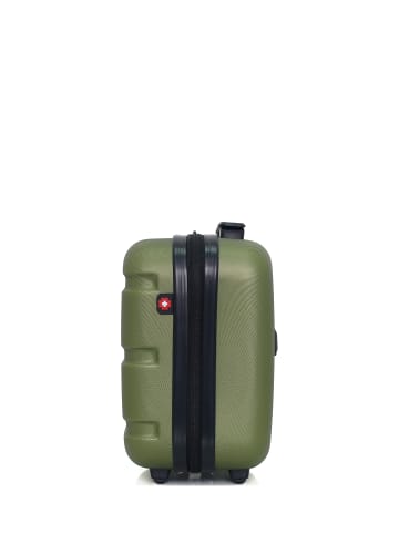SWISS KOPPER Kosmetikkoffer AIGLE in Khaki (9L)