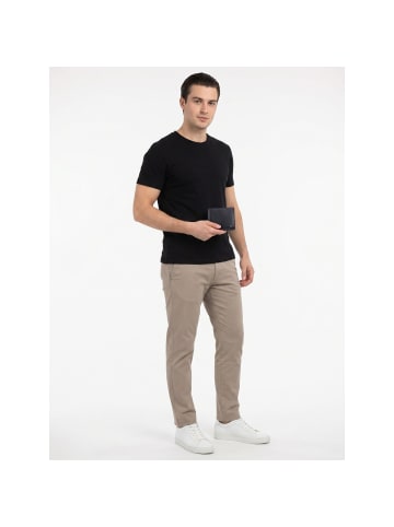 Golden Head Polo Geldbörse RFID Schutz Leder 12 cm in marineblau