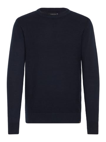 INDICODE Strickpullover IDRicardo 35420MM Strickpulli aus Grobstrick in dunkelblau