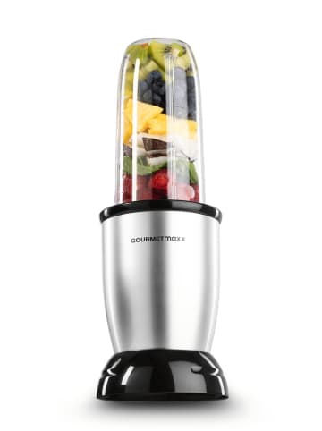 Gourmet Maxx Nutrition Mixer 4-tlg. max. 500W Silberfarben