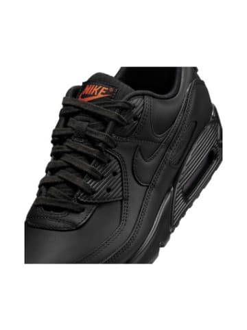 Nike Sneaker AIR in SCHWARZ/SCHWARZ-SICHERHEITSORANGE