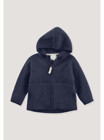Hessnatur Fleece-Jacke in dunkelblau