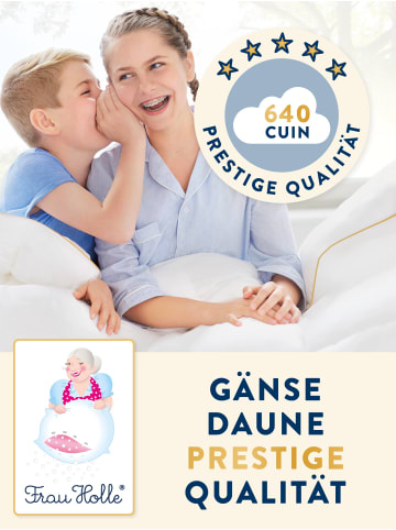 Frau Holle  PRIMA Kinderbettdecke ''LEICHT'' in Weiß