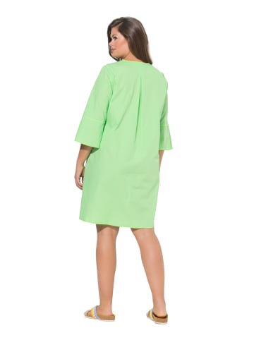 LAURASØN Midikleid in neon apfelgrün