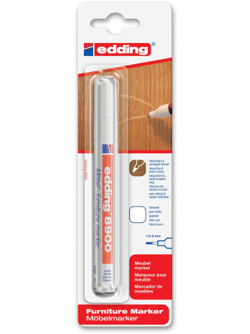edding Möbel-Reparaturmarker edding 8900 weiß
