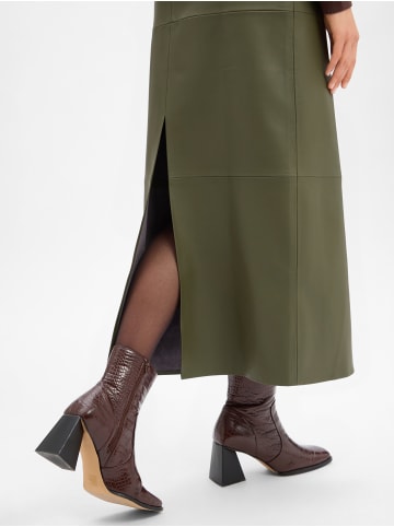 edited Bleistiftrock in oliv