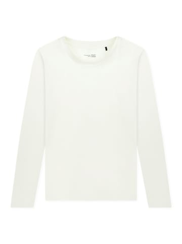 Schiesser Schlafanzug Oberteil Mix & Relax in Offwhite