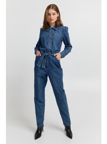 Pulz PZDexi straight fit in Medium Blue Denim