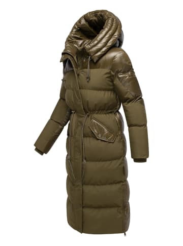 Navahoo Steppmantel Knusperherz 14 in Khaki