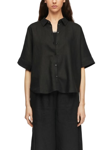 comma Bluse in schwarz