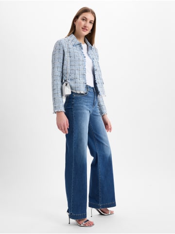 Franco Callegari Kurzblazer in hellblau schwarz