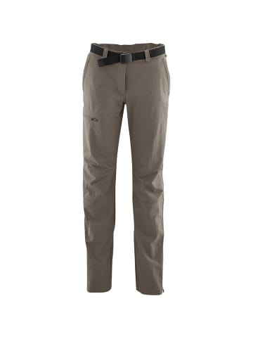 Maier Sports Outdoorhose Inara Slim Stretch Hose in Taupe