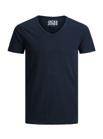 Jack & Jones 3er-Set  T-Shirt in Blue/blue/blue