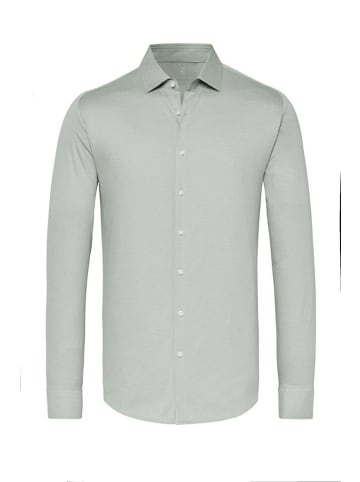 DESOTO Langarm Business Hemd für Herren in olive