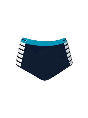 SUNFLAIR Mix&Match Bikini Hose in nachtblau/weiß