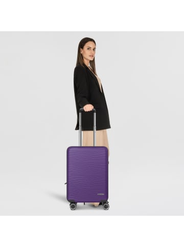 Franky Dallas 3.0 4 Rollen Trolley S 55 cm in purple