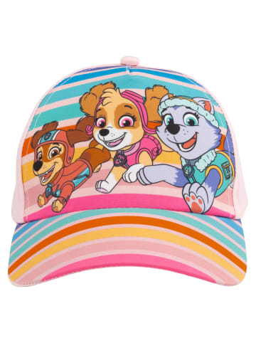 Paw Patrol Paw Patrol Kappe Cap Basecap Baseballkappe verstellbar gestreift in rosa
