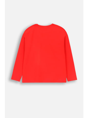 Coccodrillo T-Shirt mit langen Ärmeln in rot
