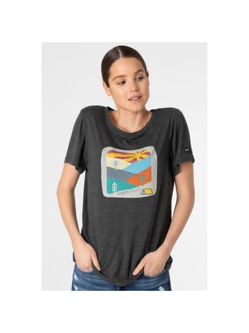 Supernatural WMOUNTAIN ART TEE in Grau