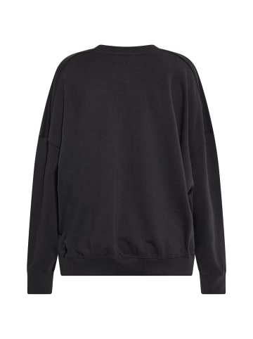 Swirly Sweatshirt in Schwarz