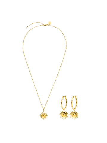 PURELEI Halsketten-Set Inner Sun Gold