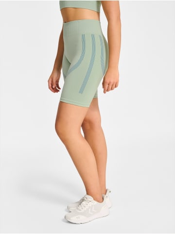 Hummel Cycling Kurze Hose Hmlhiit Damen in FROSTY GREEN