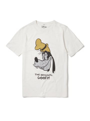 Recovered T-Shirt Disney Goofy The Original Goof in Beige