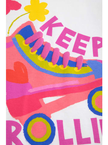 Coccodrillo T-shirt mit kurzen Ärmeln in weiß