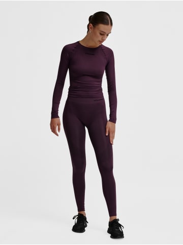 Hummel Leggings Hmlmt Shaping Multisport Damen in PLUM PERFECT