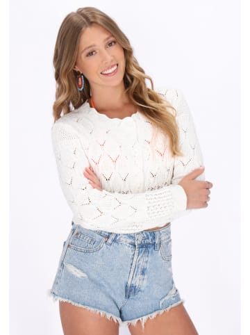 IZIA Women Cardigan in offwhite