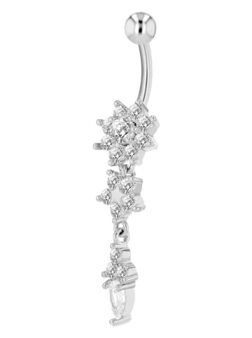 Adeliás Damen Piercing aus Edelstahl in silber