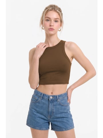 Alexa Dash Blouse in Hellbraun